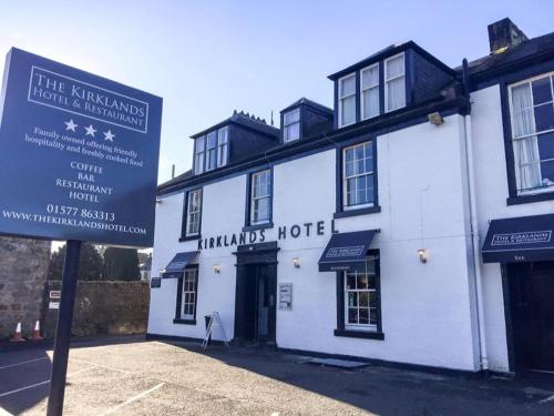 Entrance, Kirklands Hotel in Kinross Entrance, Kirklands Hotel in Kinross