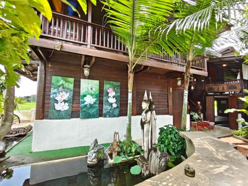 Garden, Boon Homestay & Cafe บุญโฮมสเตย์ in Sankampaeng Garden, Boon Homestay & Cafe บุญโฮมสเตย์ in Sankampaeng