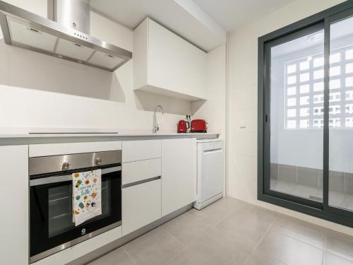 dapur, Stylish apartment in La Cala de Mijas in Lagar Martel dapur, Stylish apartment in La Cala de Mijas in Lagar Martel