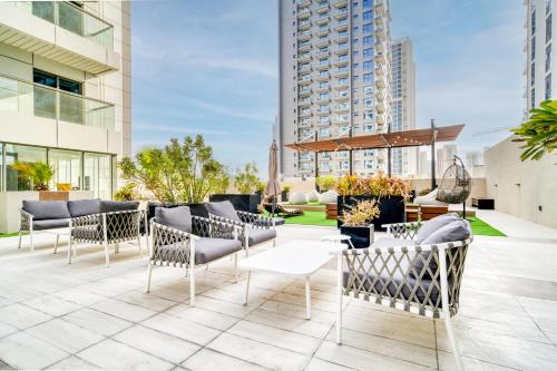 Swimming pool, Stella Stays Lana Tower near Jumeirah Village Circle Swimming pool, Stella Stays Lana Tower near Jumeirah Village Circle