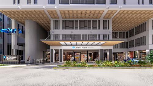 Exterior view, Wyndham Singapore Hotel near Bras Basah MRT Station Exterior view, Wyndham Singapore Hotel near Bras Basah MRT Station