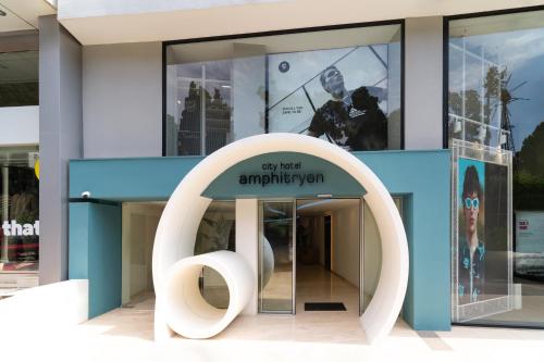 Unterkunft von außen, Amphitryon City Hotel in Rhodos Unterkunft von außen, Amphitryon City Hotel in Rhodos