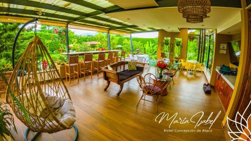 Exterior view, Hotel Maria Isabel Ataco in Ataco Exterior view, Hotel Maria Isabel Ataco in Ataco