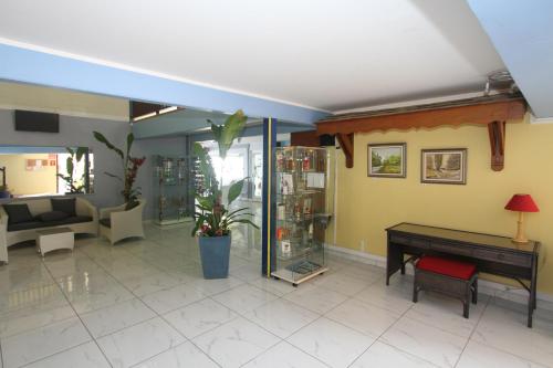 Lobby, Hotel La Maison Creole in Gosier Lobby, Hotel La Maison Creole in Gosier
