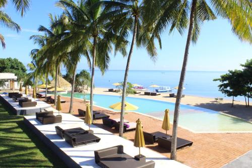 Swimming pool, Anema Wellness and Resort Gili Lombok in Medana Swimming pool, Anema Wellness and Resort Gili Lombok in Medana