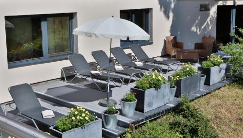 balkon/terras, Hotel Garni Fiegl Apart in Solden balkon/terras, Hotel Garni Fiegl Apart in Solden