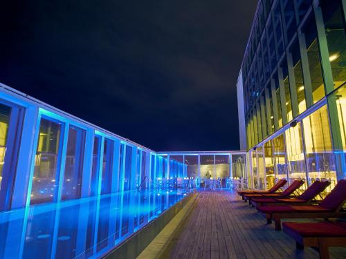 Θέα, Hotel Terrado Cavancha in Iquique Θέα, Hotel Terrado Cavancha in Iquique