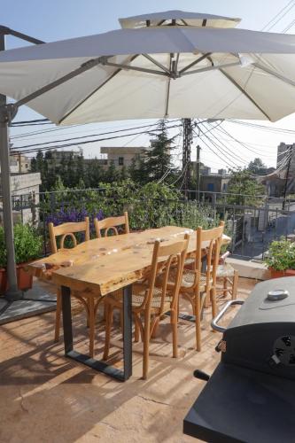 Balcony/terrace, Beyt El Midan in Ehden Balcony/terrace, Beyt El Midan in Ehden