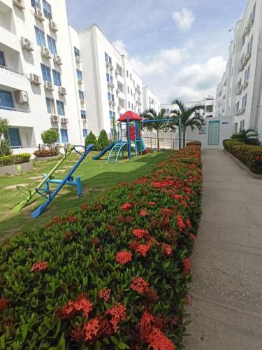 Garden, Mirador de la Reserva Covenas in La Cazada Garden, Mirador de la Reserva Covenas in La Cazada