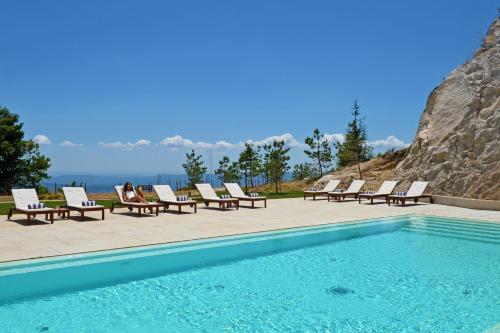 Zwembad, Pousada da Serra da Estrela in Covilha Zwembad, Pousada da Serra da Estrela in Covilha