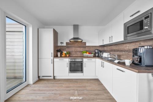 مطبخ, Ferienwohnung Morgenlicht Olpenitz in Olpenitz مطبخ, Ferienwohnung Morgenlicht Olpenitz in Olpenitz