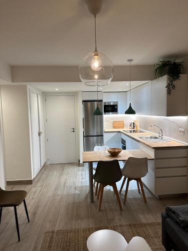 Konyha, Apartamentos La Pinilla in Cerezo De Abajo Konyha, Apartamentos La Pinilla in Cerezo De Abajo