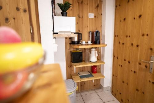 virtuvė, Chasa Ulrica in Ftanas virtuvė, Chasa Ulrica in Ftanas