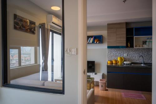 Kitchen, The Moment Apartment at the Star Polaris 23 in Mean Chey Kitchen, The Moment Apartment at the Star Polaris 23 in Mean Chey