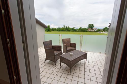 Erkély/terasz, Sweet Home near Treviso-Sant'Angelo repülőtér Erkély/terasz, Sweet Home near Treviso-Sant'Angelo repülőtér