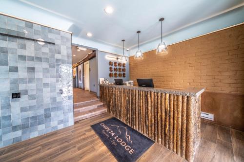 Előcsarnok, Chipeta Lodge in Ridgway (Colorado) Előcsarnok, Chipeta Lodge in Ridgway (Colorado)