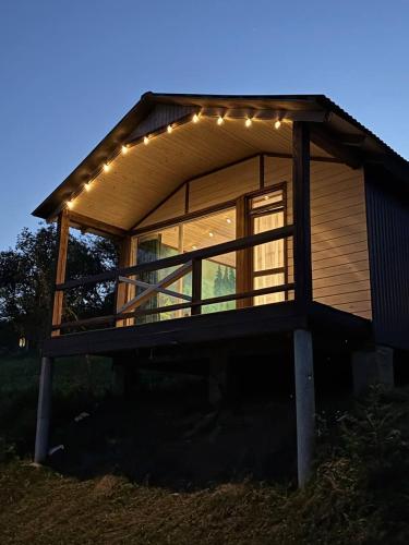 Fox home in Volosyanka Fox home in Volosyanka