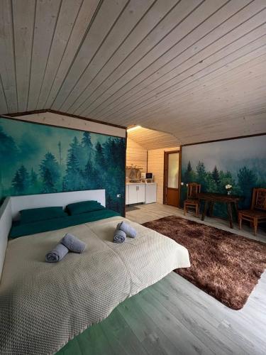 Fox home in Volosyanka Fox home in Volosyanka