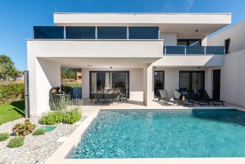 A szálláshely kívülről, Villa Mattia in Novigrad A szálláshely kívülről, Villa Mattia in Novigrad