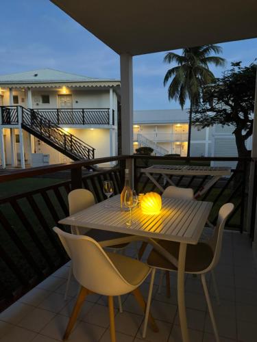 Balcony/terrace, Morphee Lodge in Saint Francois Balcony/terrace, Morphee Lodge in Saint Francois