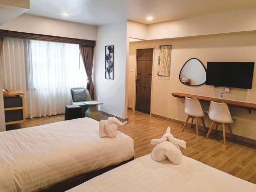 Bed, Harmony Chiang Mai Old Town in City Center Bed, Harmony Chiang Mai Old Town in City Center