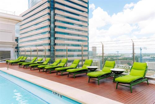 Näkymä, Blossom Hotel Houston, Curio Collection by Hilton in Houston (TX) Näkymä, Blossom Hotel Houston, Curio Collection by Hilton in Houston (TX)