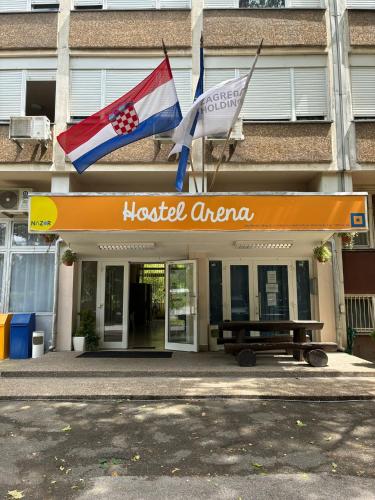 A szálláshely kívülről, Hostel Arena in Blato A szálláshely kívülről, Hostel Arena in Blato
