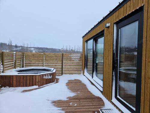 A szálláshely kívülről, Uthlid Cottages in Haukadal A szálláshely kívülről, Uthlid Cottages in Haukadal