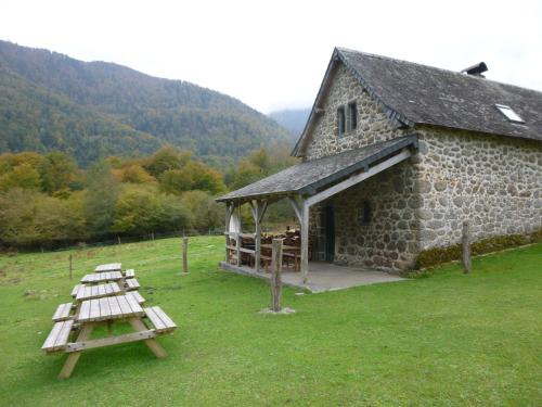 Balcony/terrace, Les chalets de la foret d'Issaux in Osse-en-Aspe Balcony/terrace, Les chalets de la foret d'Issaux in Osse-en-Aspe