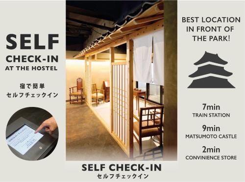 MATSUMOTO CASTLE hostel in Matsumoto MATSUMOTO CASTLE hostel in Matsumoto