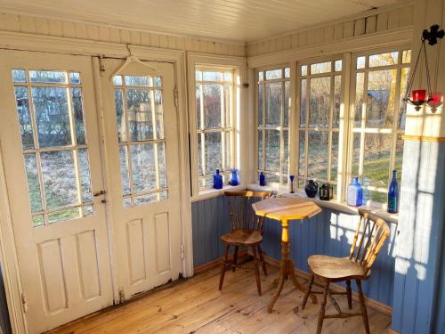 Balcony/terrace, Charming Old Cottage in just Outside Markaryd in Markaryd Balcony/terrace, Charming Old Cottage in just Outside Markaryd in Markaryd