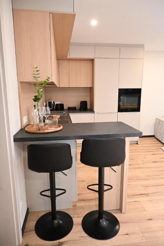 keuken, Stilvolle & ruhige Ferienwohnung mit Terrasse & Garten in Petershagen keuken, Stilvolle & ruhige Ferienwohnung mit Terrasse & Garten in Petershagen