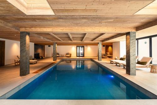 Piscina, Résidence l'Alpeggio by My Mountain Resort (Residence l'Alpeggio by My Mountain Resort) in Les Deux Alpes Piscina, Résidence l'Alpeggio by My Mountain Resort (Residence l'Alpeggio by My Mountain Resort) in Les Deux Alpes