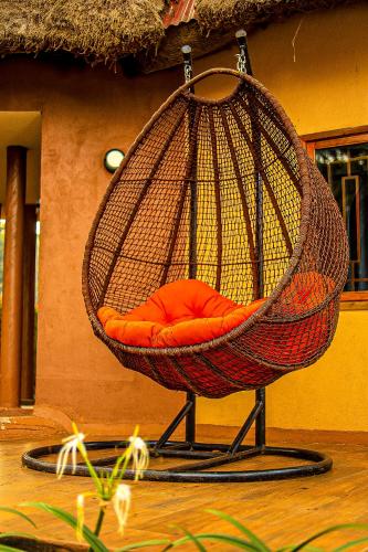 Varanda/terraço, De Rain Eco Beach Resort in Entebbe Varanda/terraço, De Rain Eco Beach Resort in Entebbe