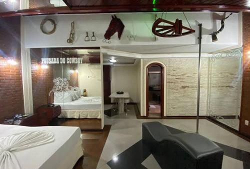 Motel Pousada do Cowboy in มูกา Motel Pousada do Cowboy in มูกา