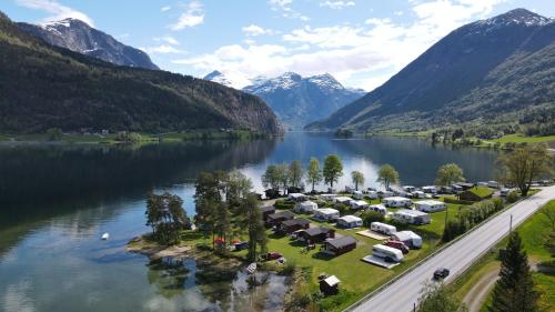 Mindresunde Camping in Stryn Mindresunde Camping in Stryn