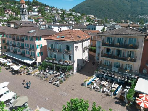 A szálláshely kívülről, Seven Boutique Hotel in Ascona A szálláshely kívülről, Seven Boutique Hotel in Ascona