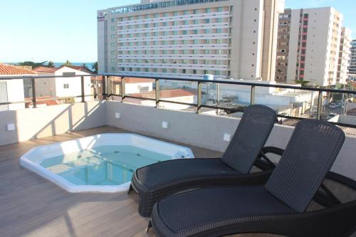 Balcony/terrace, Amenit Hotel in Maceio Balcony/terrace, Amenit Hotel in Maceio