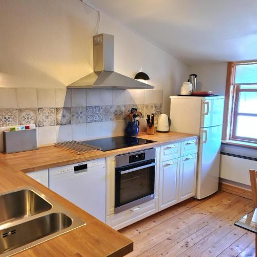 Exterior view, "Kornloftet", A Beautiful Home Built In The Old Barn At Frishøjgaard in Fejø Exterior view, "Kornloftet", A Beautiful Home Built In The Old Barn At Frishøjgaard in Fejø