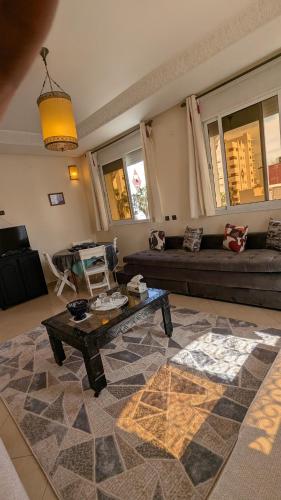 Shared lounge/TV area, city centre house Near to souk Elhad agadir in Abattoir Shared lounge/TV area, city centre house Near to souk Elhad agadir in Abattoir