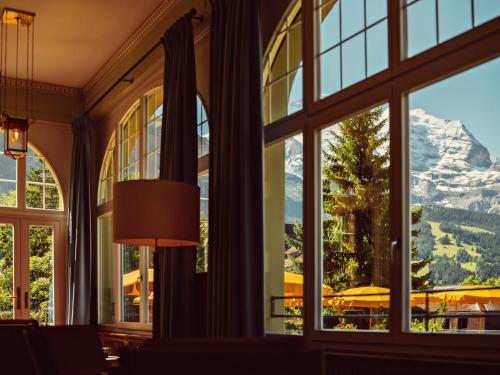 Entree, Hotel Belvedere in Wengen Entree, Hotel Belvedere in Wengen