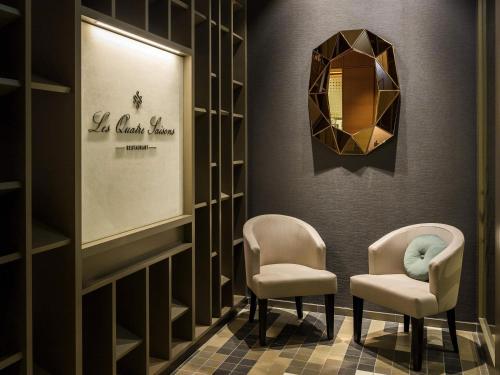 Restaurant, Pullman Basel Europe Hotel in Basel Restaurant, Pullman Basel Europe Hotel in Basel