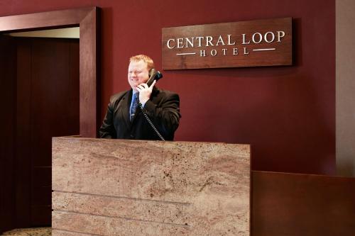 Vestibule, Central Loop Hotel in Chicago (IL) Vestibule, Central Loop Hotel in Chicago (IL)