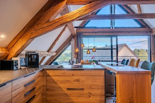 Konyha, Lorenz Home - Gîte d exception & balnéo (Lorenz Home - Gite d exception & balneo) in Dieffenbach-Au-Val Konyha, Lorenz Home - Gîte d exception & balnéo (Lorenz Home - Gite d exception & balneo) in Dieffenbach-Au-Val