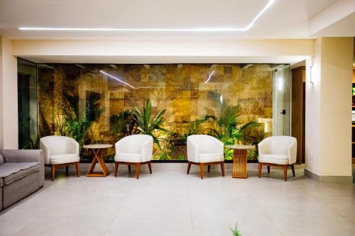 Lobby, El Aram Beach Express in Ponta da Terra Lobby, El Aram Beach Express in Ponta da Terra