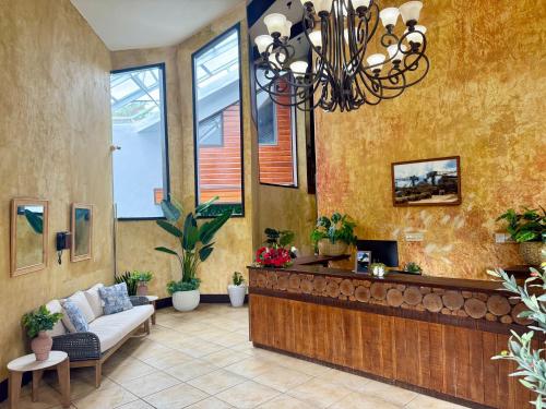 Előcsarnok, Hacienda el Jibarito in San Sebastian Előcsarnok, Hacienda el Jibarito in San Sebastian