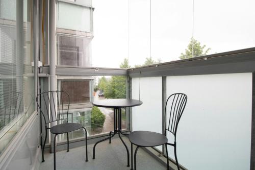 Balcony/terrace, Spacious Apartment for 6 with Sauna in Vuosaari in Rastila Balcony/terrace, Spacious Apartment for 6 with Sauna in Vuosaari in Rastila