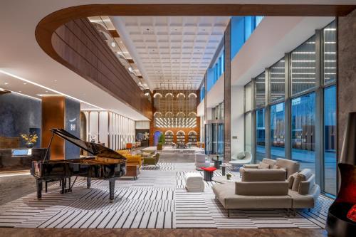 Lobby, Novotel Shanghai Baoshan Jiusi in Baoshan Lobby, Novotel Shanghai Baoshan Jiusi in Baoshan