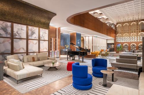 Lobby, Novotel Shanghai Baoshan Jiusi in Baoshan Lobby, Novotel Shanghai Baoshan Jiusi in Baoshan