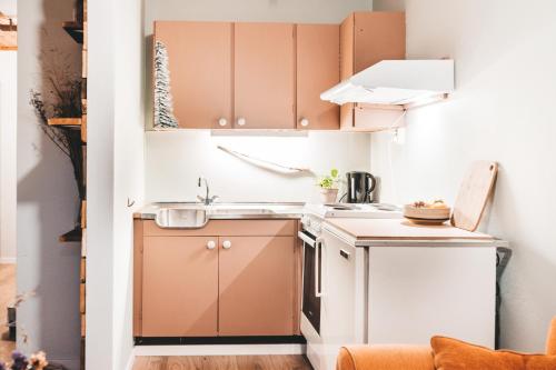 Cocina, FURU Hostel & Café (FURU Hostel & Cafe) in Leknes Cocina, FURU Hostel & Café (FURU Hostel & Cafe) in Leknes